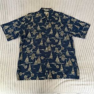 Pierre Cardin Sailboat Aloha Shirt